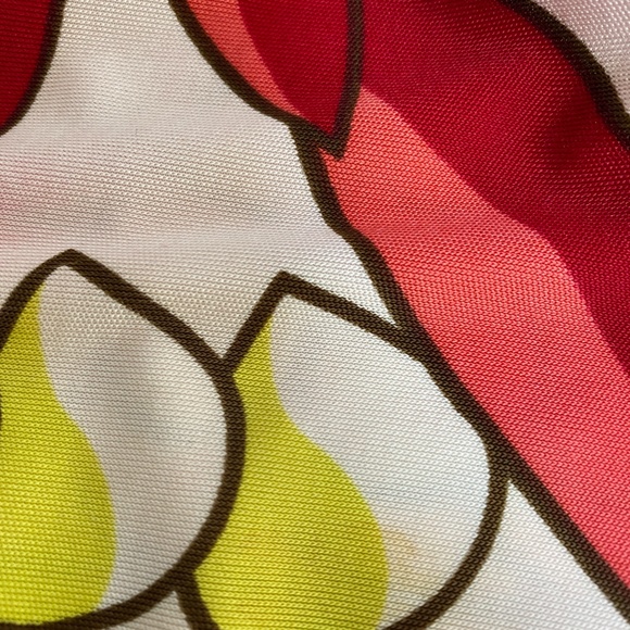 Tory Burch Floral Dress In Silk Jersey - Designer Sheath Dress For Summer - Picture 11 of 11